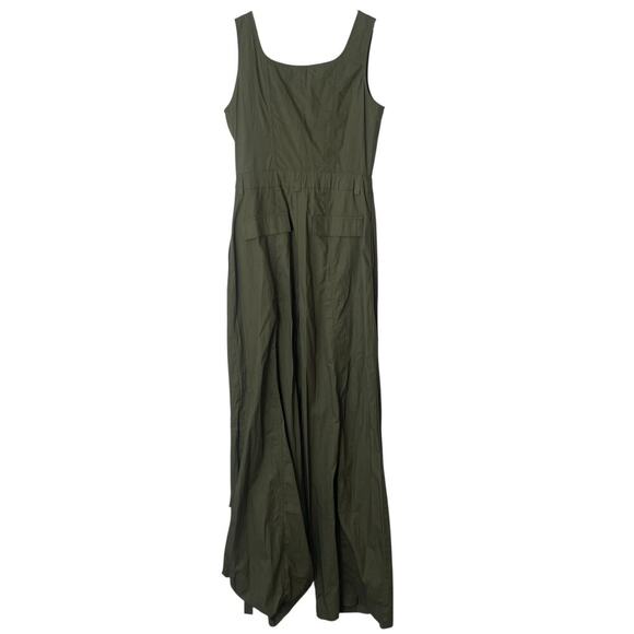 Forever 21 Jumpsuit Cargo Style Sleeveless Wide Leg Utility Fitted Size Small - Picture 6 of 11